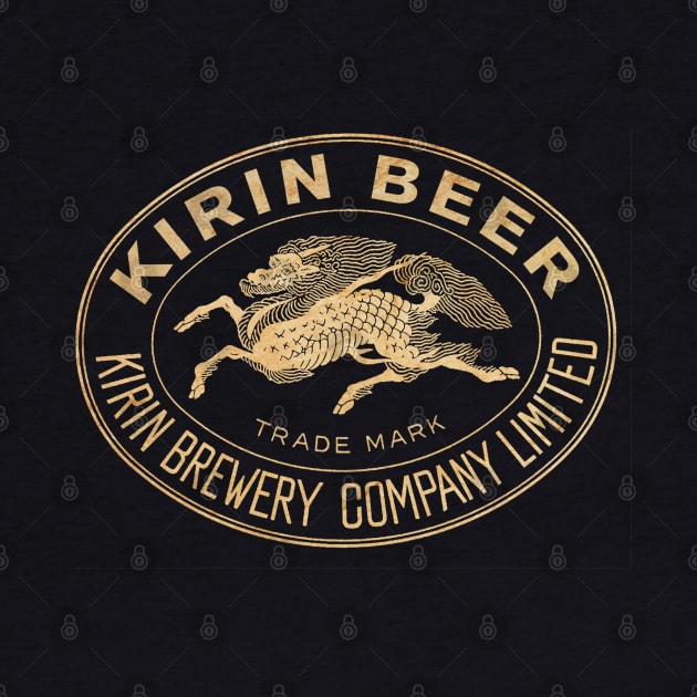 Vintage Kirin Beer 1 by Buck Tee